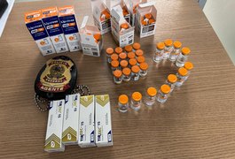 Em dois meses, Polícia Federal registrou 11 apreensões de medicamentos emagrecedores irregulares no Aeroporto Zumbi dos Palmares