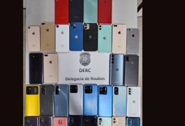 Delegacia de Roubos recuperou 35 celulares no mês de julho, em Maceió