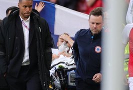Eriksen, da Dinamarca, desmaia em campo durante partida da Eurocopa