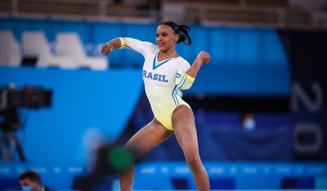 Rebeca Andrade conquista ouro inédito no Mundial de Ginástica