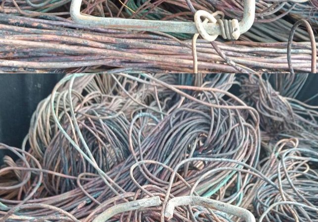 Companhia de Choque apreende fios de cobre, munições e carregador em operação em Maceió