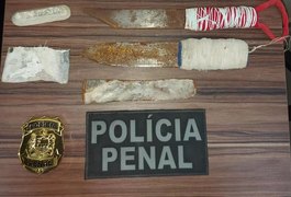 Armas artesanais são encontradas durante revista na Penitenciária de Segurança Máxima de Alagoas