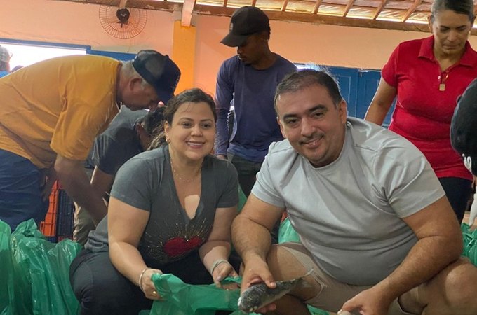 Gestão Leandro Silva mantém tradição com entrega de 30 toneladas de peixes em Junqueiro