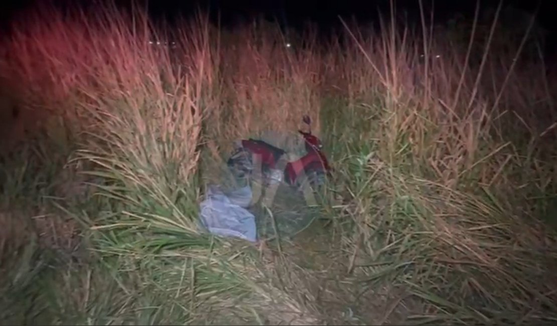 Saída de pista no Pé Leve Novo, em Limoeiro de Anadia, resulta em morte de motociclista