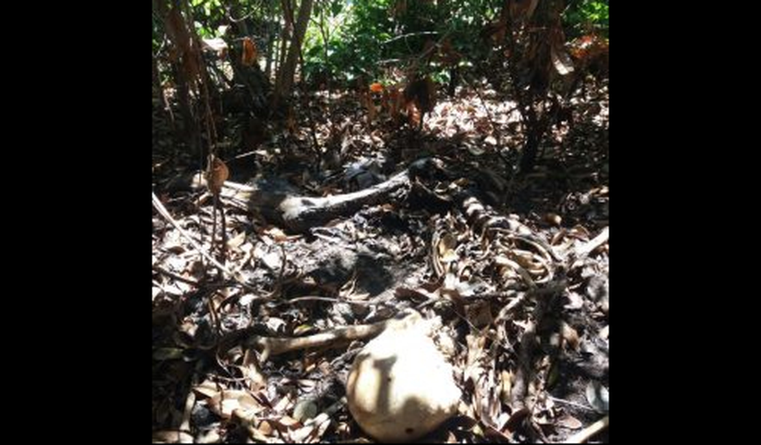 Família reconhece pulseira em ossada encontrada em Piaçabuçu que seria de jovem desaparecido