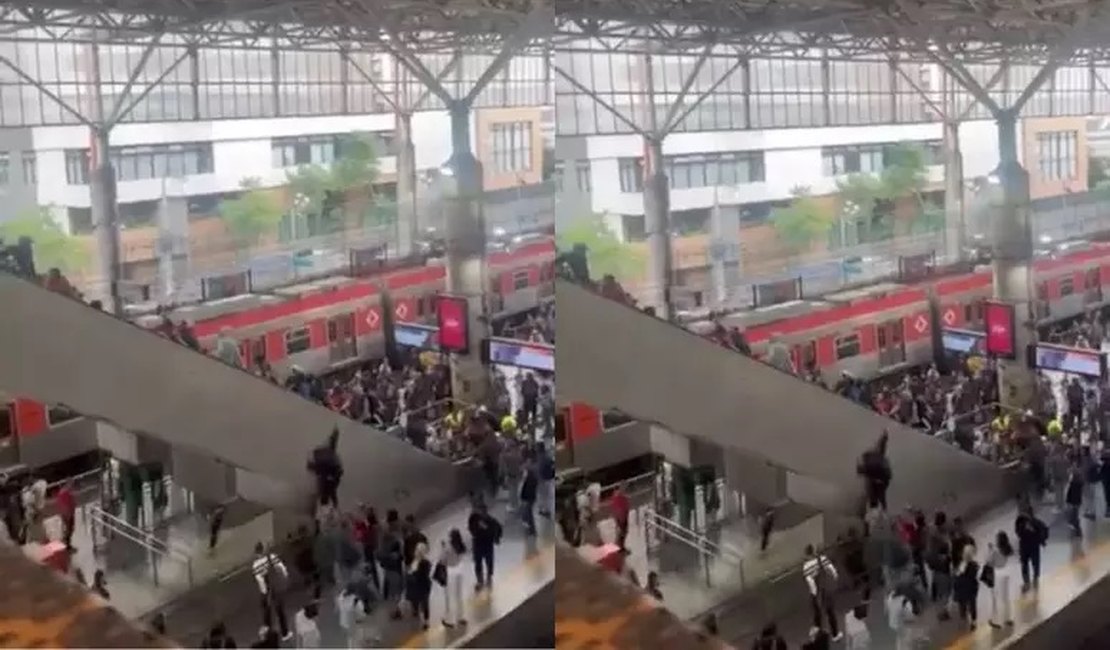 Acidente em escada rolante deixa 13 pessoas feridas na estação Brás