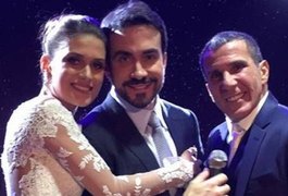 Eri Johnson se casa, mas quem rouba a cena é Padre Fábio de Melo