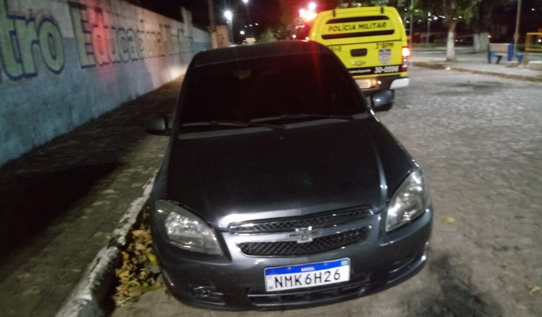 Guarnição do Cisp de Junqueiro recupera veículo com queixa de roubo em bairro do município