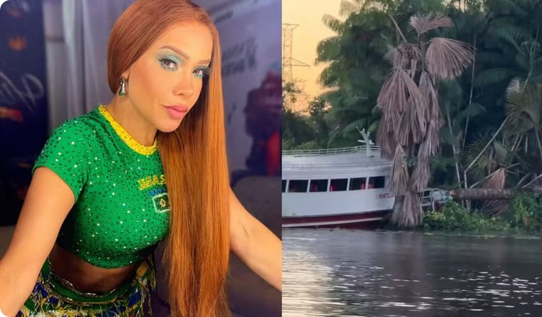 Cantora Viviane Batidão e equipe sofrem acidente de lancha após show no Pará
