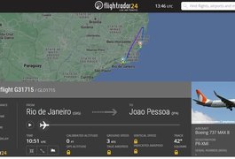 Com apenas um motor funcionando, avião da Gol desvia de rota e faz pouso de emergência em Vitória