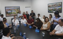 Luciano assina Ordem de Serviço para construção de Teatro Municipal