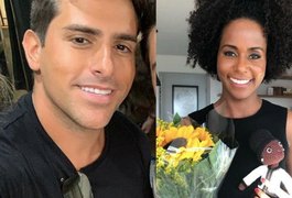 Globo se desculpa com Maju por colocar Rodrigo Branco no Fantástico