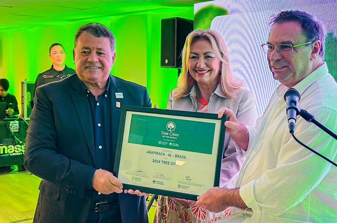Arapiraca é destaque no 1° Simpósio das Cidades Brasileiras Árvores do Mundo em João Pessoa