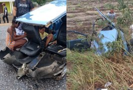 Homem morre em acidente envolvendo transporte coletivo; passageiros ficam feridos