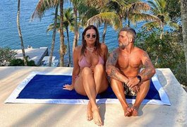 De biquíni, mãe de Giovanna Ewbank rouba a cena ao lado de Bruno Gagliasso: 'Sogra gata'