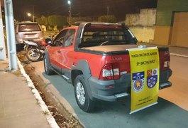 Polícia recupera veículo roubado em Arapiraca