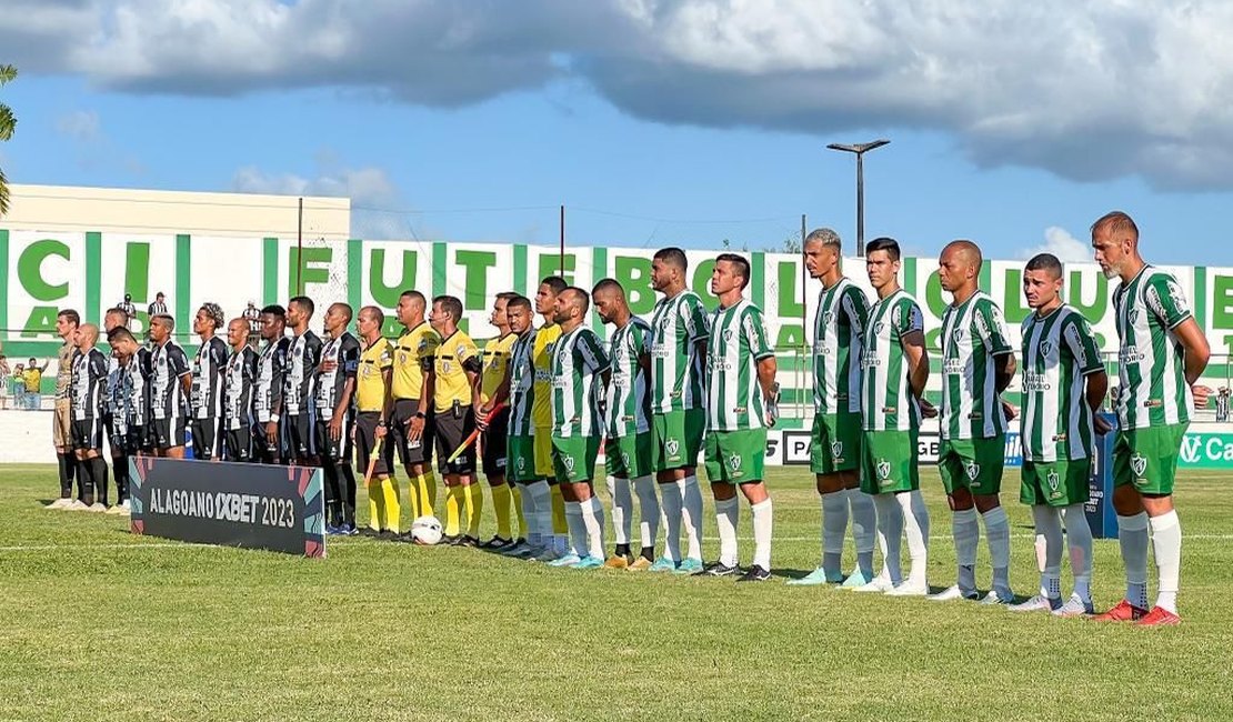 Três jogos abriram a 4ª rodada do Campeonato Alagoano 2023; confira resultados e a classificação