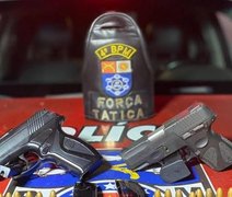 PM eleva em mais de 9% apreensão de armas de fogo no 1° semestre, em Alagoas