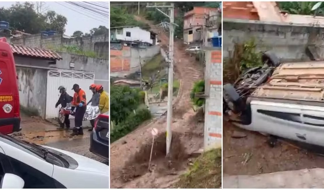Rompimento de caixa d'água da Sabesp deixa uma pessoa morta, 8 feridos e destrói casas em SP