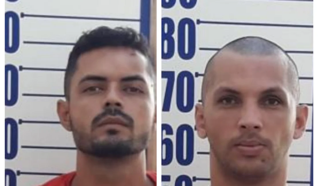 Usando vergalhões, dois detentos fogem de presídio em Maceió; veja a identidade da dupla
