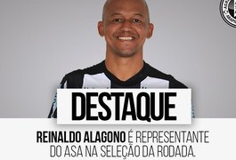 Estrela de Reinaldo Alagoano brilha, classifica o ASA e entra na seleção da rodada da Série C