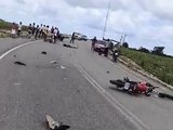 Acidente entre carro e motocicleta deixa dois homens feridos em Teotônio Vilela