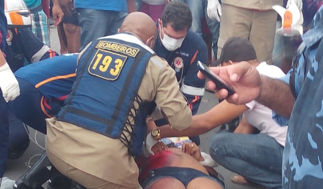 Mulher fica gravemente ferida após acidente no Parque Ceci Cunha