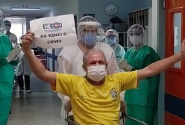 Vídeo. Arapiraquense de 54 anos comemora após vencer o novo Coronavírus
