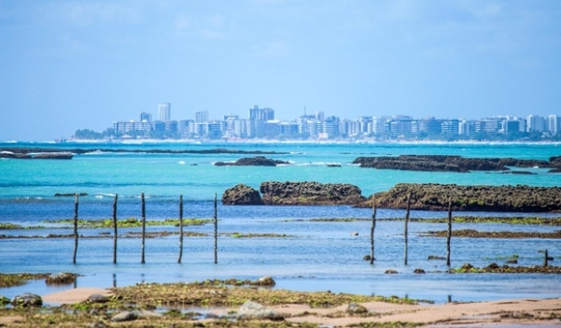 Previsão é de tempo ensolarado com poucas nuvens para o fim de semana em Alagoas