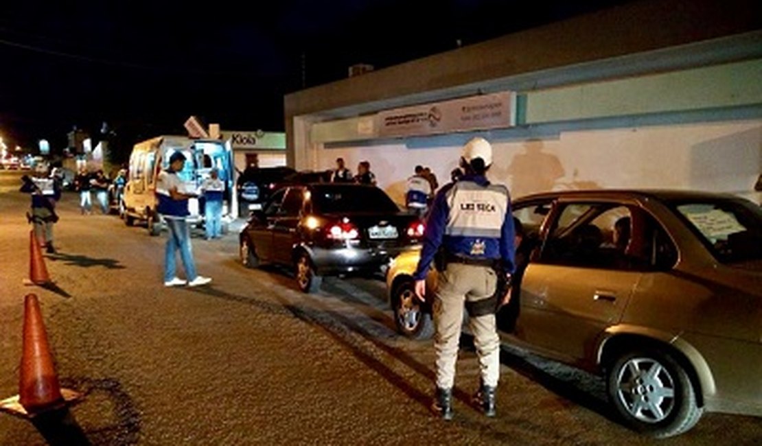 Maio Amarelo: Operação Lei Seca desenvolve ações em Maceió e Marechal Deodoro