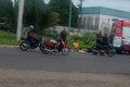 Duas mulheres e criança recebem socorro médico após colisão entre duas motos em Arapiraca