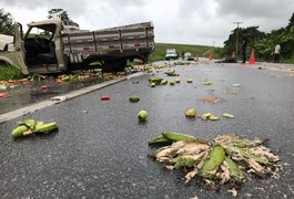 Colisão deixa dois mortos em trecho da BR-316, em Atalaia