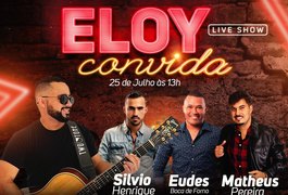 Live Show Eloy Convida é garantia de diversão em casa para este sábado