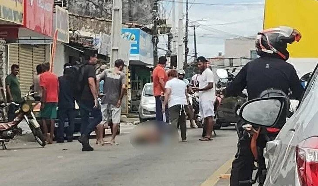 Idosa morre após ser atropelada na capital alagoana