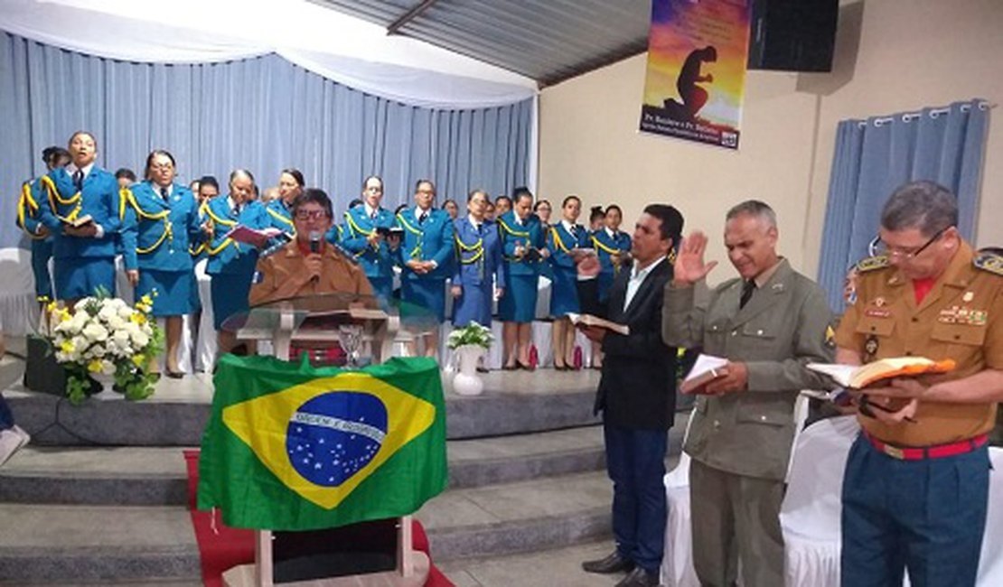 Igreja evangélica de Arapiraca realiza culto em homenagem ao Dia do Soldado