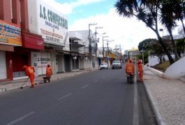 Mesmo no carnaval, Prefeitura de Arapiraca continua trabalhando
