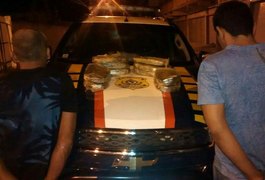 PRF prende dois homens com 10Kg de maconha na madrugada de hoje (29)