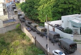 Movimentação de militares do Exército deixa moradores apreensivos no bairro da Serraria