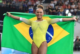 Rebeca Andrade fatura medalha de ouro no salto no Pan 2023