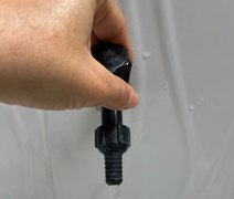 Vazamento de adutora paralisa fornecimento de água na cidade de Maribondo