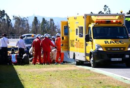 Fórmula 1: Alonso sofre grave acidente na manhã do domingo