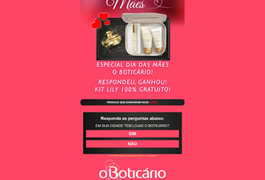 É golpe: link falso de kit do Dia das Mães do Boticário volta a circular no WhatsApp