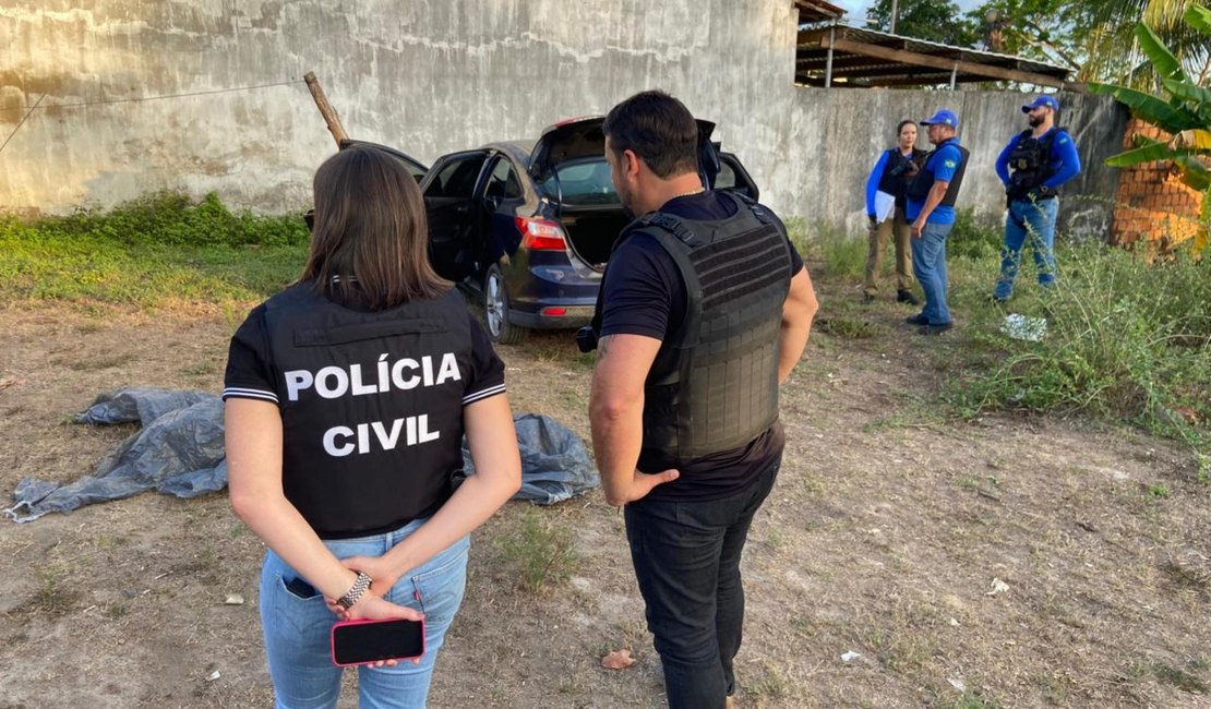 Polícia Civil cumpre mandado de busca e apreensão em investigação de homicídio