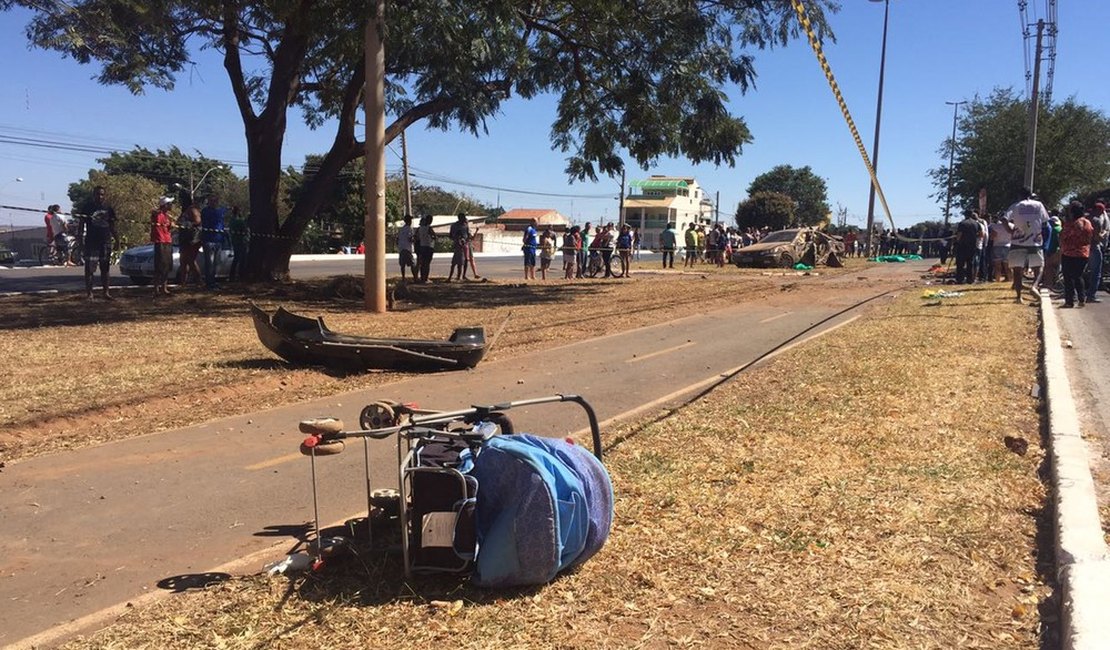 Duas mulheres e bebê morrem atropelados por adolescente com ‘sinais de embriaguez’ no DF