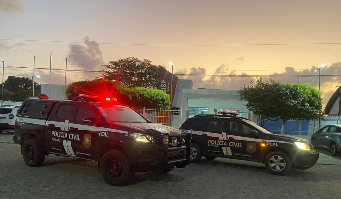 Operação da Polícia Civil contra o tráfico de drogas prende três pessoas no Sertão de Alagoas
