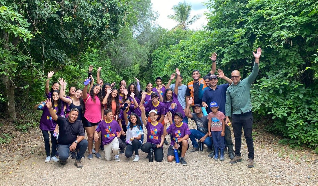 Em parceria com secretarias municipais, Nuca promove ações sobre sustentabilidade com estudantes de Traipu