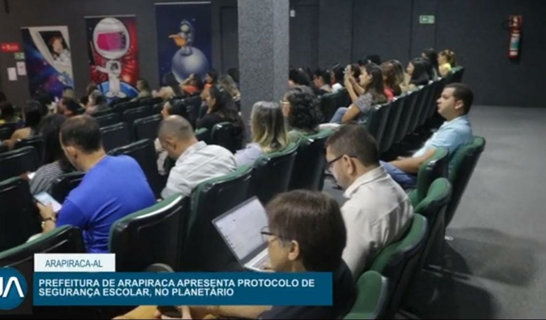 VÍDEO: Prefeitura de Arapiraca apresenta protocolo que aumenta segurança nas escolas