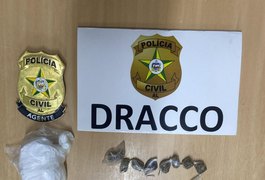 Polícia Civil prende suspeito de homicídio ligado ao tráfico, em Alagoas