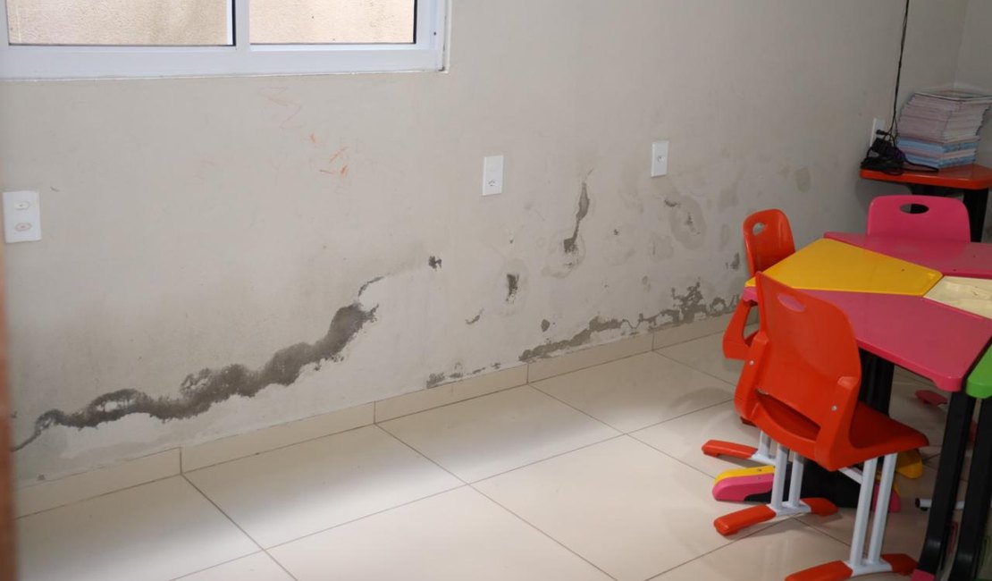 MPE vistoria CREAS e flagra superlotação e deficiências na estrutura física de creche em Santana do Ipanema