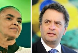 Marina Silva declara apoio a Aécio Neves no segundo turno